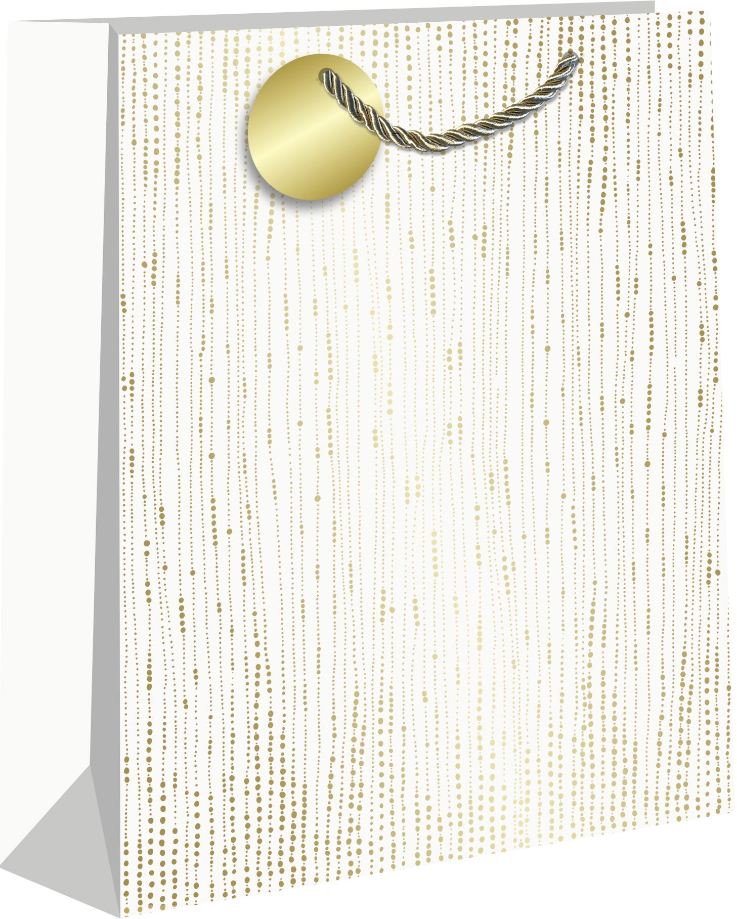 Large Gift Bags - Gold Dots